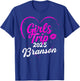 Girls Trip Branson 2025 Vacation Weekend Birthday Squad T-Shirt - T-Shirt | Royal