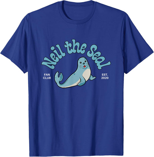 Neil the Seal T-Shirt - T-Shirt | Royal