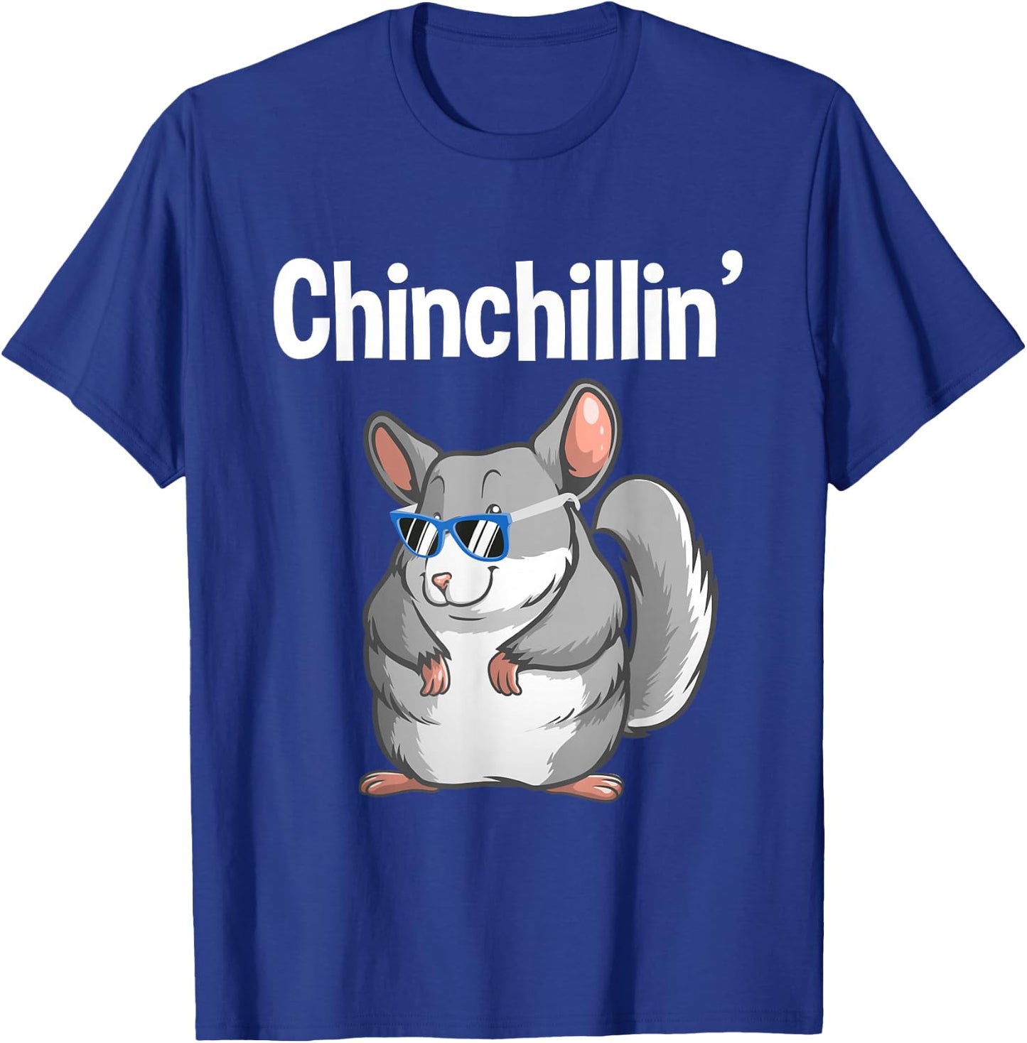 Funny Chinchilla Women Rat Squirrel Koala Zoo Animal T-Shirt - T-Shirt | Royal