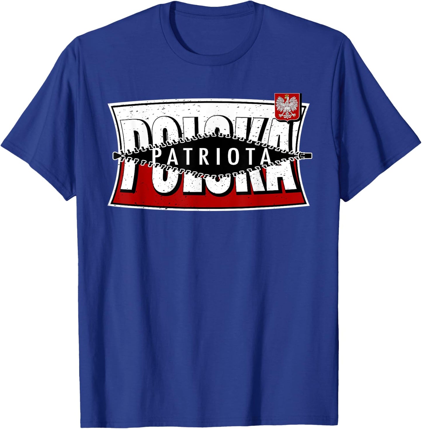 Polish Patriot Polski Patriota Polish Heritage Graphic T-Shirt - T-Shirt | Royal