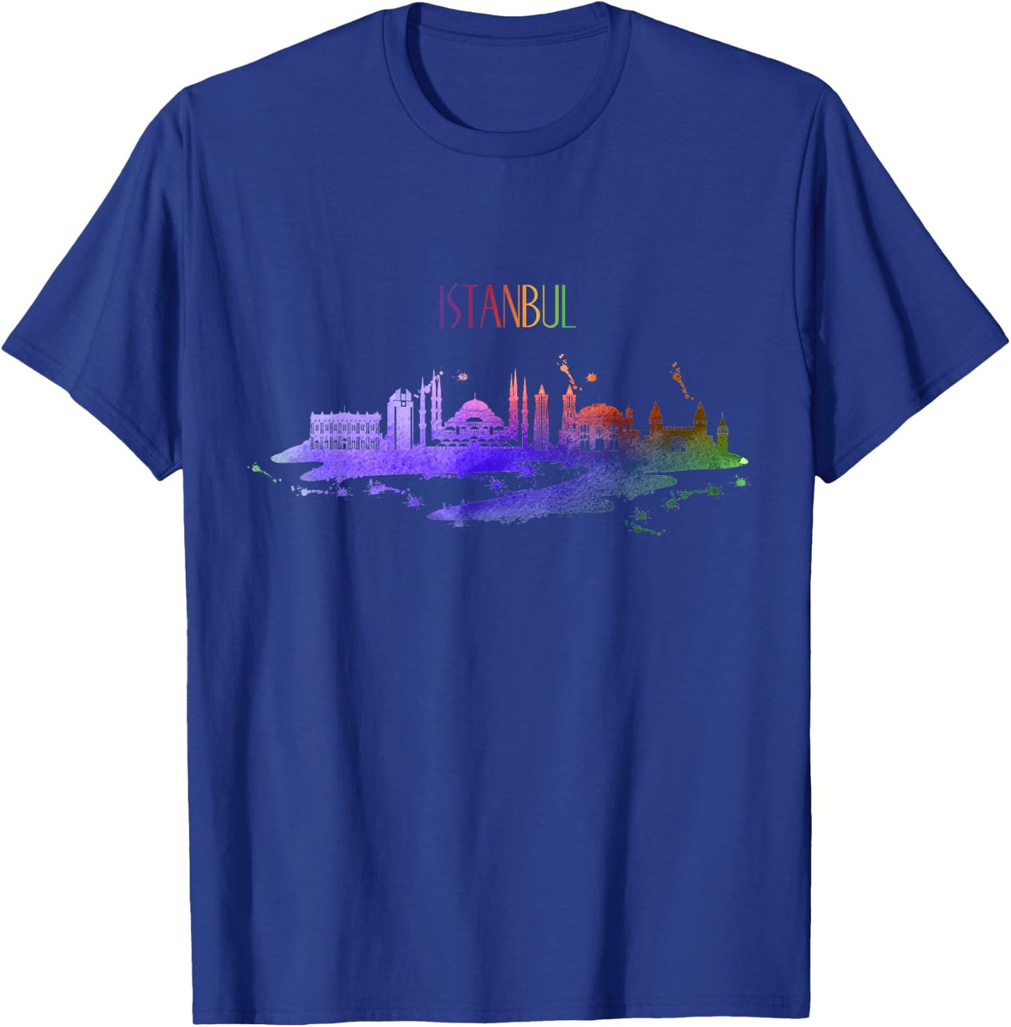 Turkish Souvenir Turkey with Istanbul Skyline T-Shirt - T-Shirt | Royal