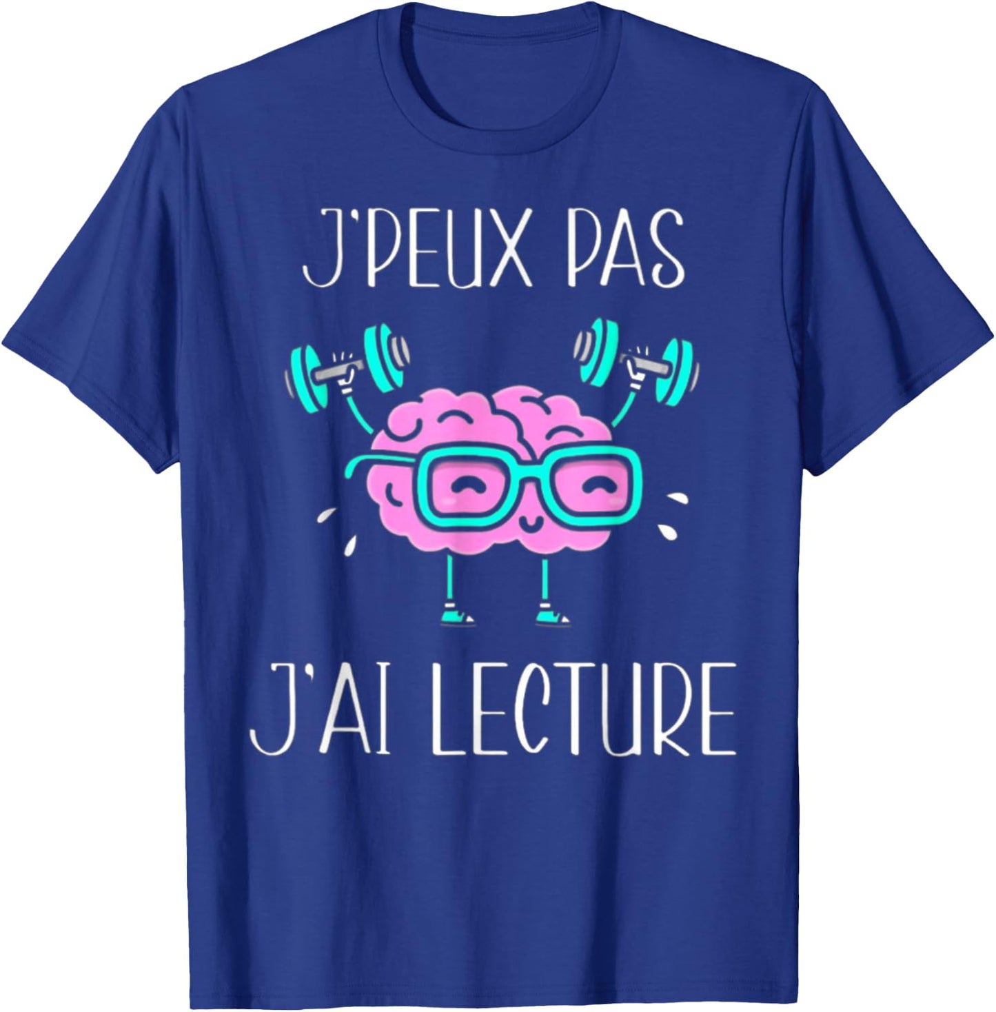 Je Peux Pas J'Ai Lecture Cadeau , Black, S T-Shirt - T-Shirt | Royal