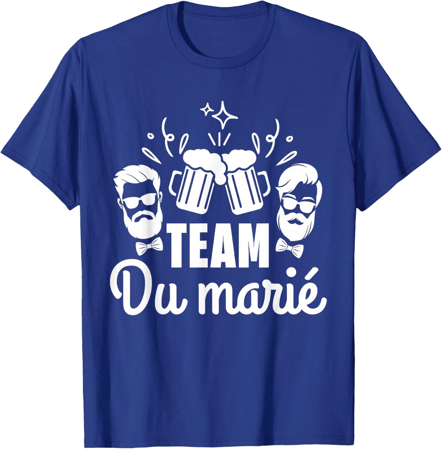 Men's Team of the Groom Wedding Funny EVG Team of the Groom Humour , Black, S T-Shirt - T-Shirt | Royal