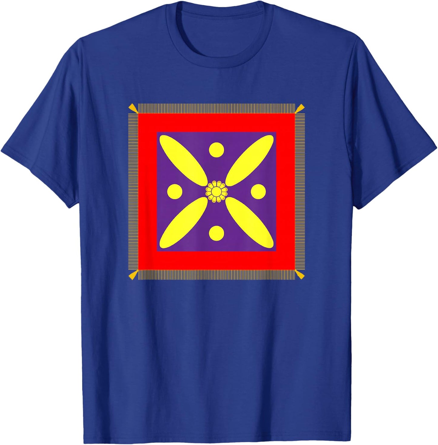 Derafsh Kaviani, lotus flower, Iranian history, flag, badge T-Shirt - T-Shirt | Royal