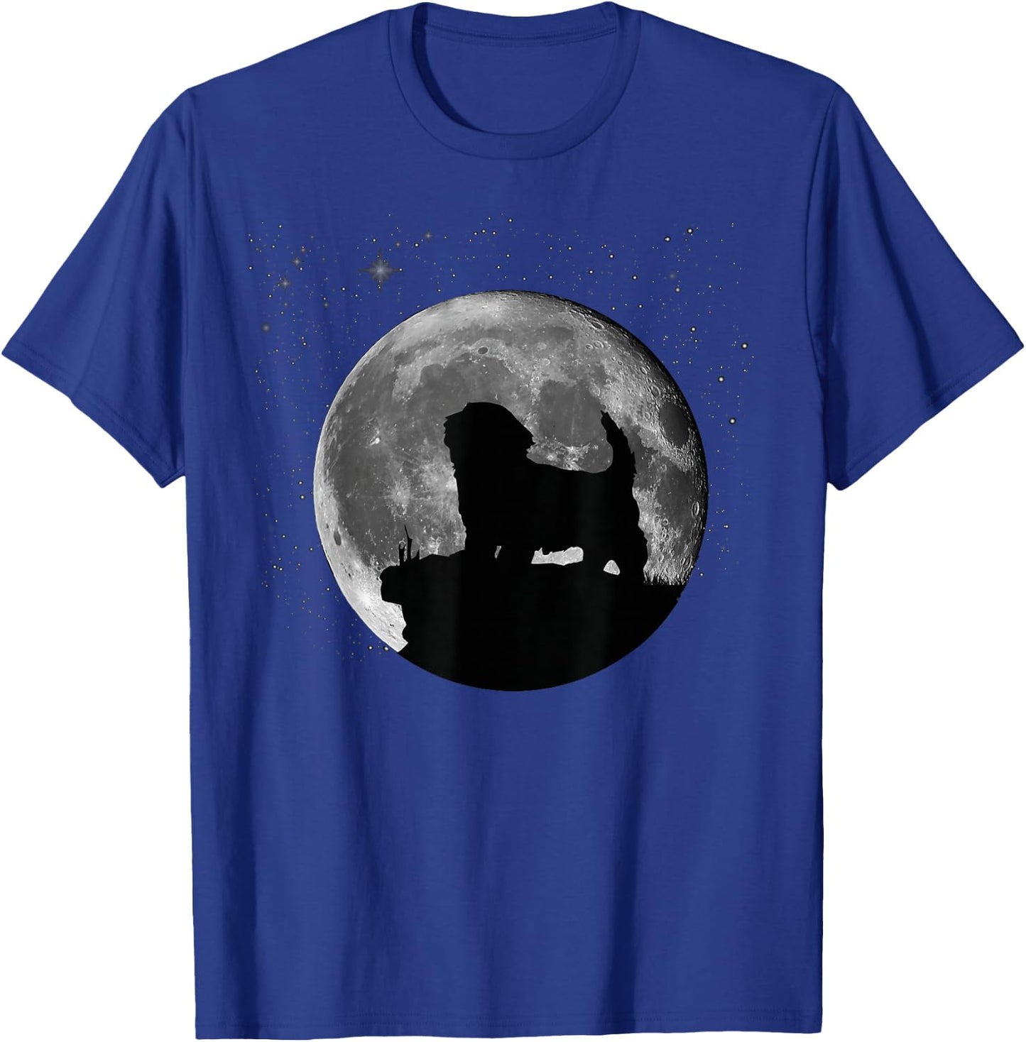 Havanese Dog Moon T-Shirt - T-Shirt | Royal