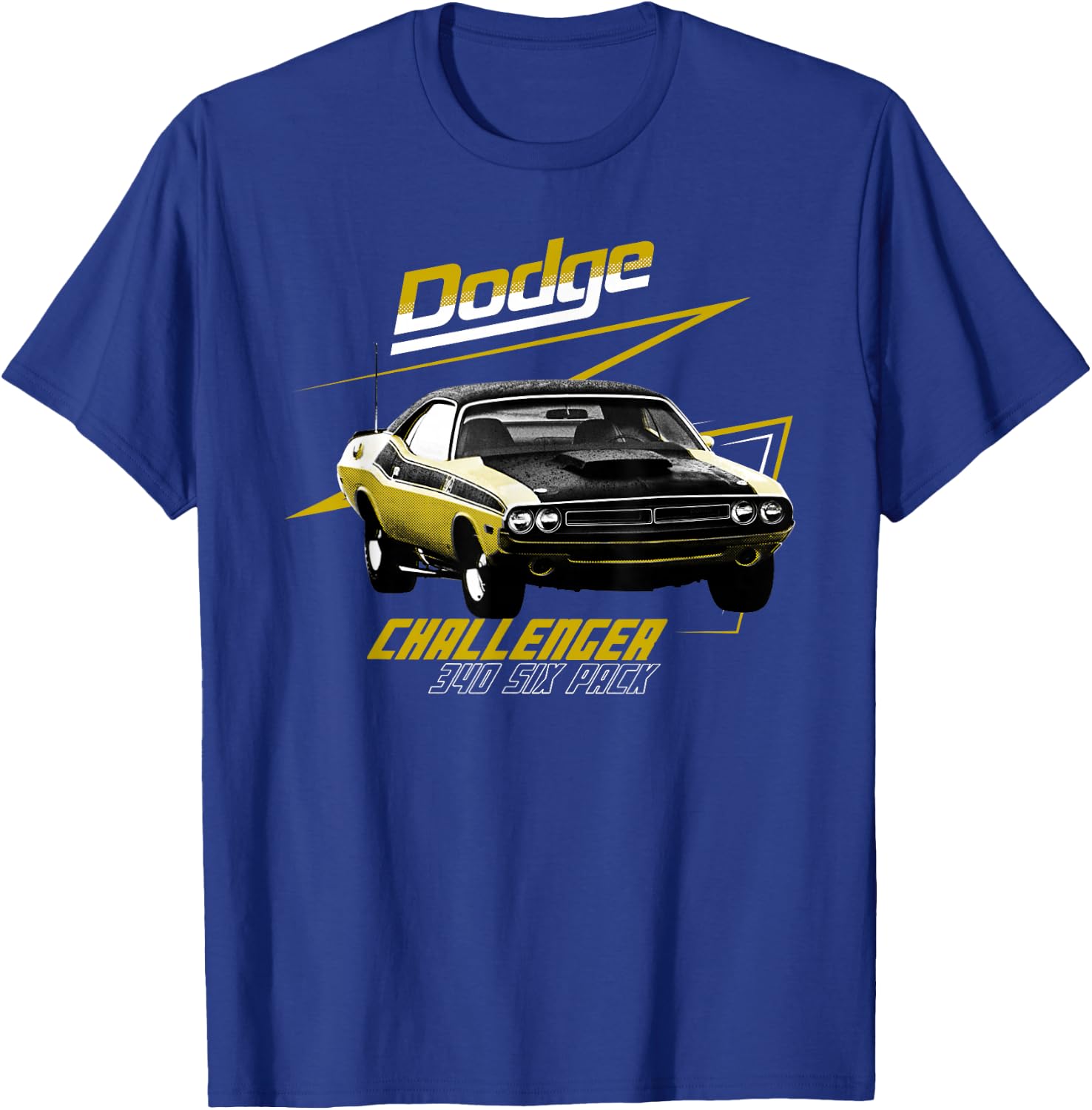 Dodge Challenger 340 Pack of 6, Black, S T-Shirt - T-Shirt | Royal