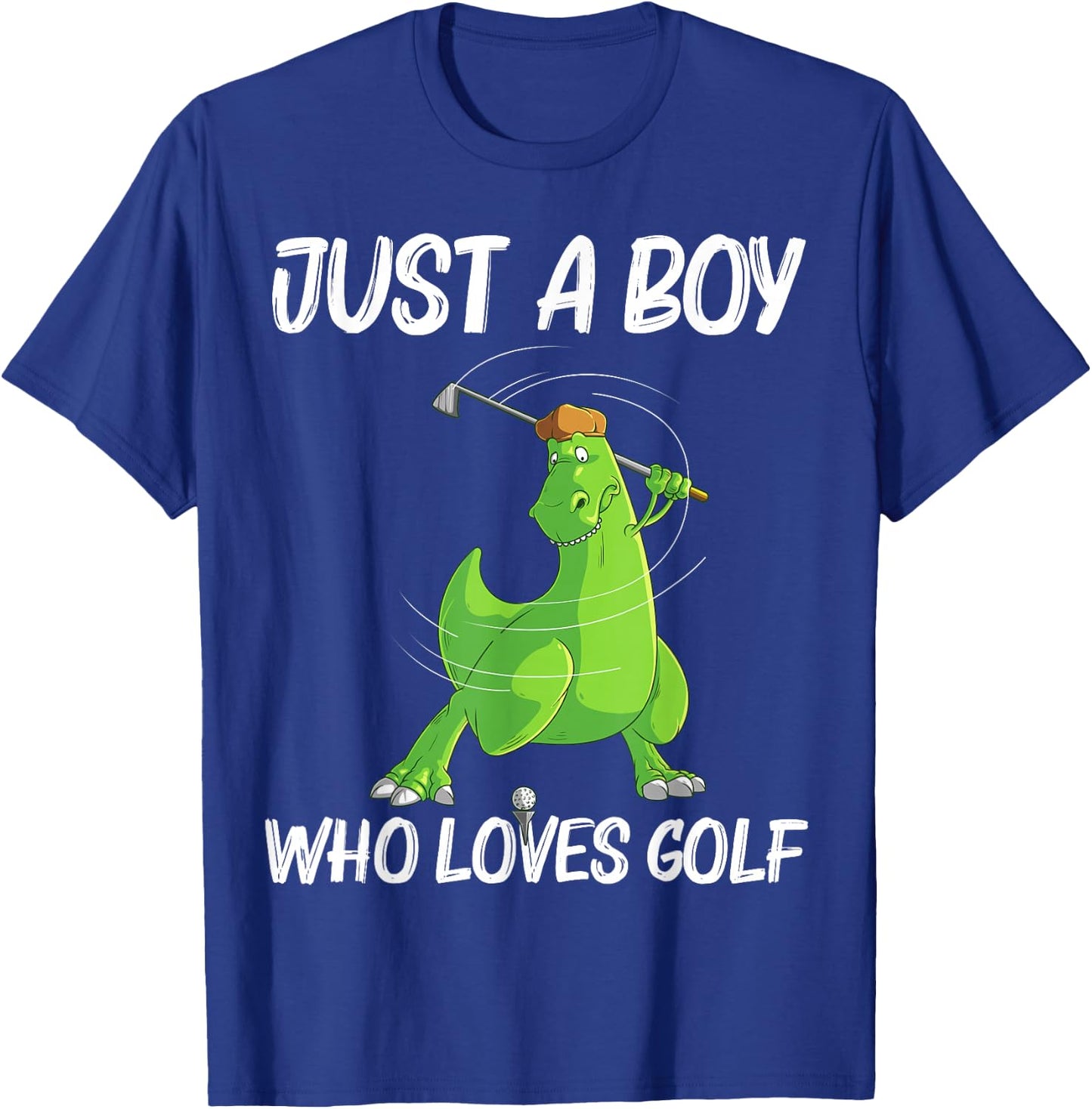Funny Golf Gift Boys Kids Golf Field Game Golfer Sports T-Shirt - T-Shirt | Royal