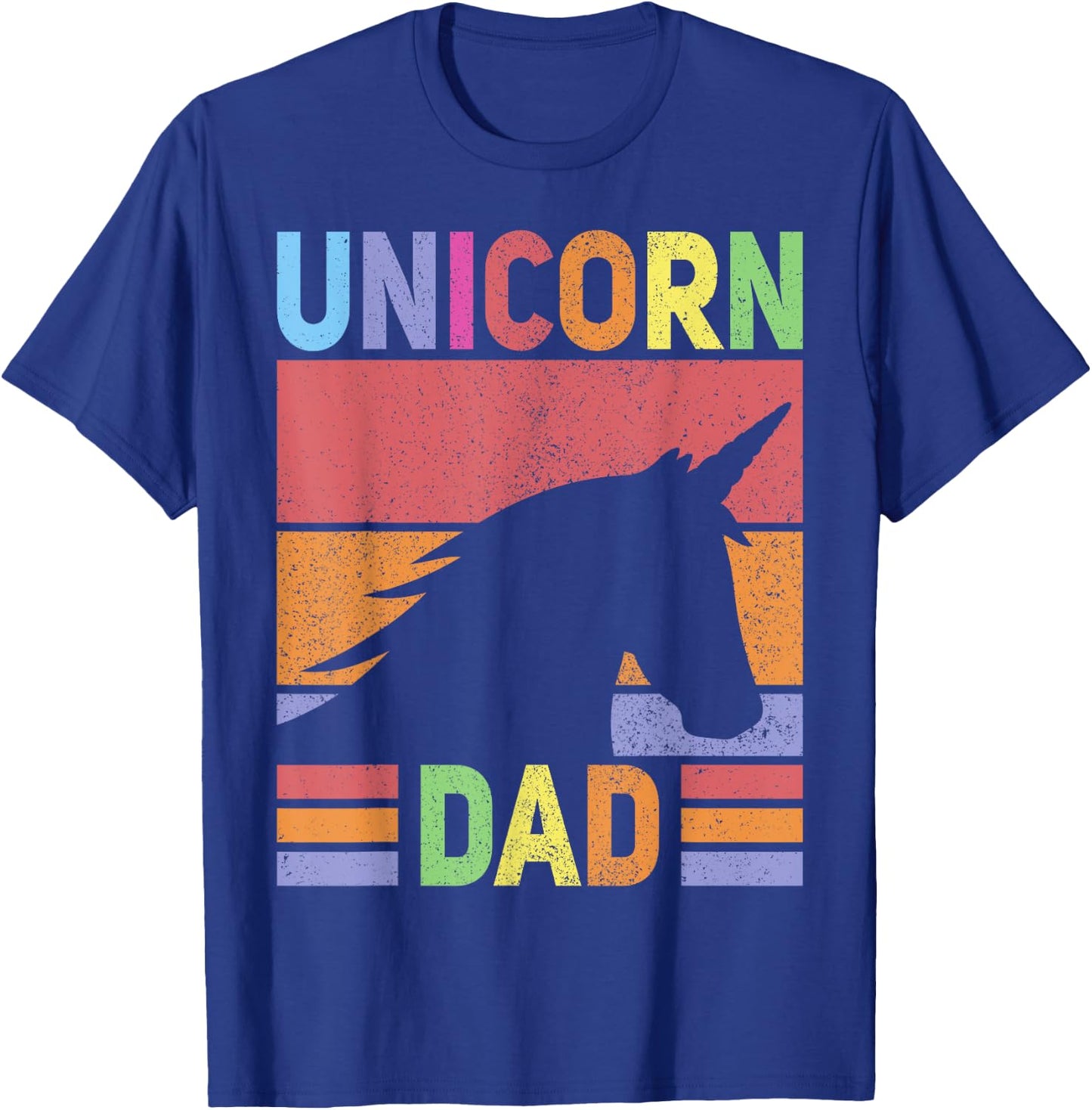 Unicorn Birthday Outfit Dad Unicorn Costume Bday Dad Unicorn T-Shirt - T-Shirt | Royal