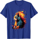 Squirrel Baumhörnchen Grauhörnchen Kleidung Eichhörnchen Colorful Damen Schwarz Cartoon Eichhörnchen Motiv Small EU S T-Shirt - T-Shirt | Royal
