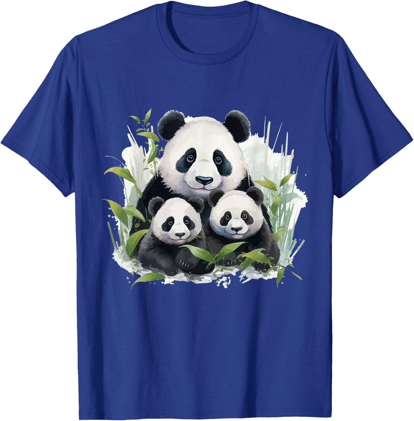 Watercolor Panda T-Shirt - T-Shirt | Royal