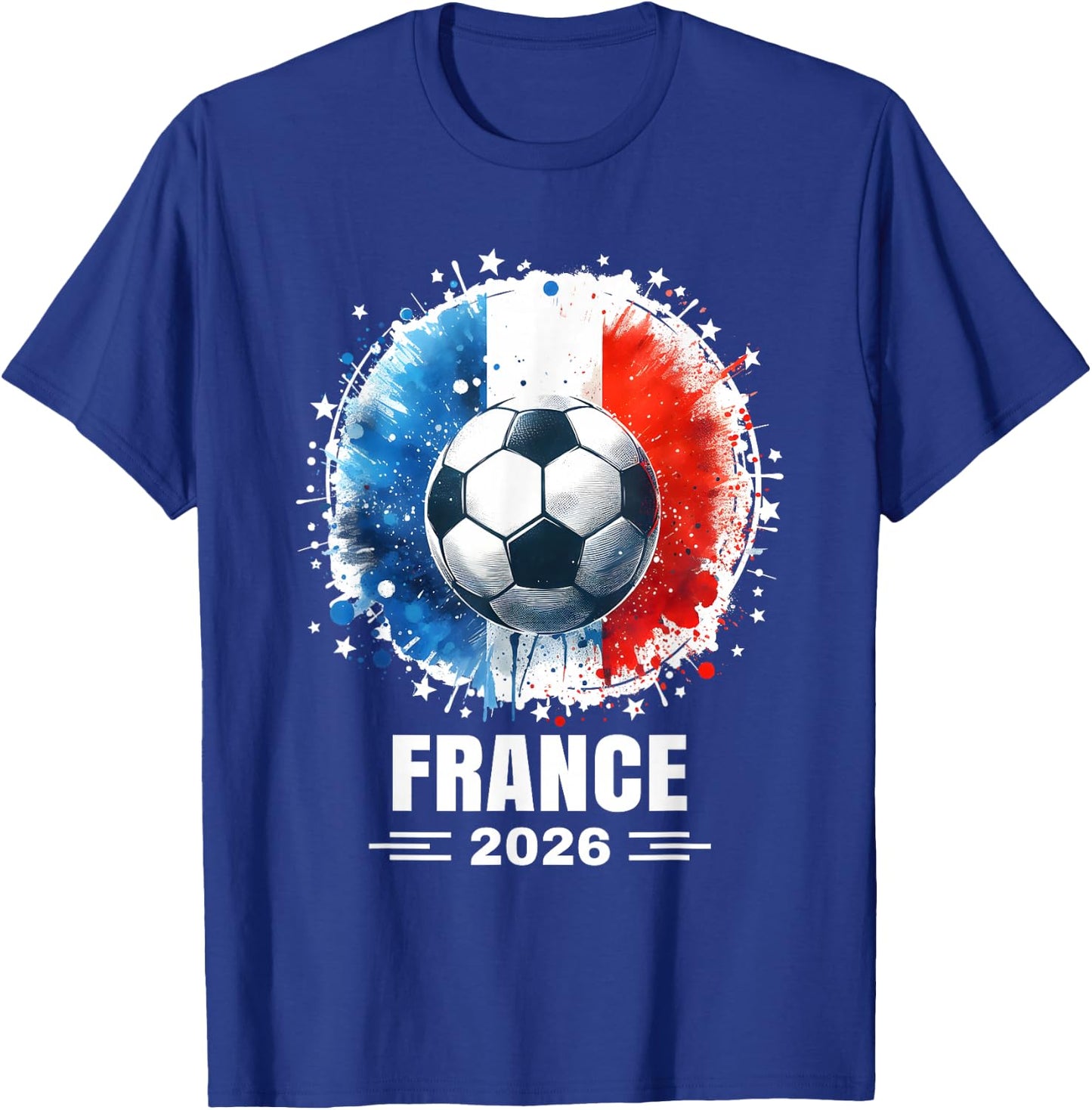 Vêtements de France Jerseys de France 2026 , Black, S T-Shirt - T-Shirt | Royal