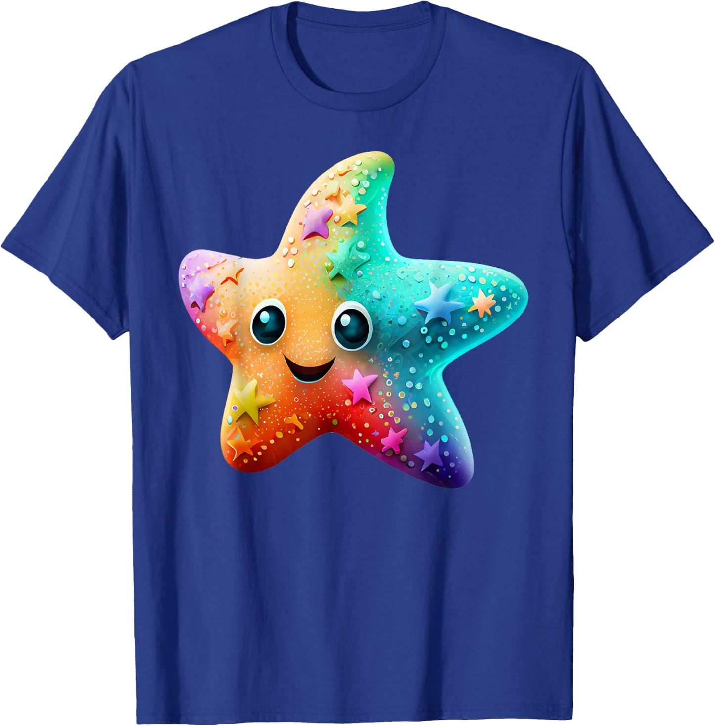 Starfish Costume Adult Women Children Starfish T-Shirt - T-Shirt | Royal