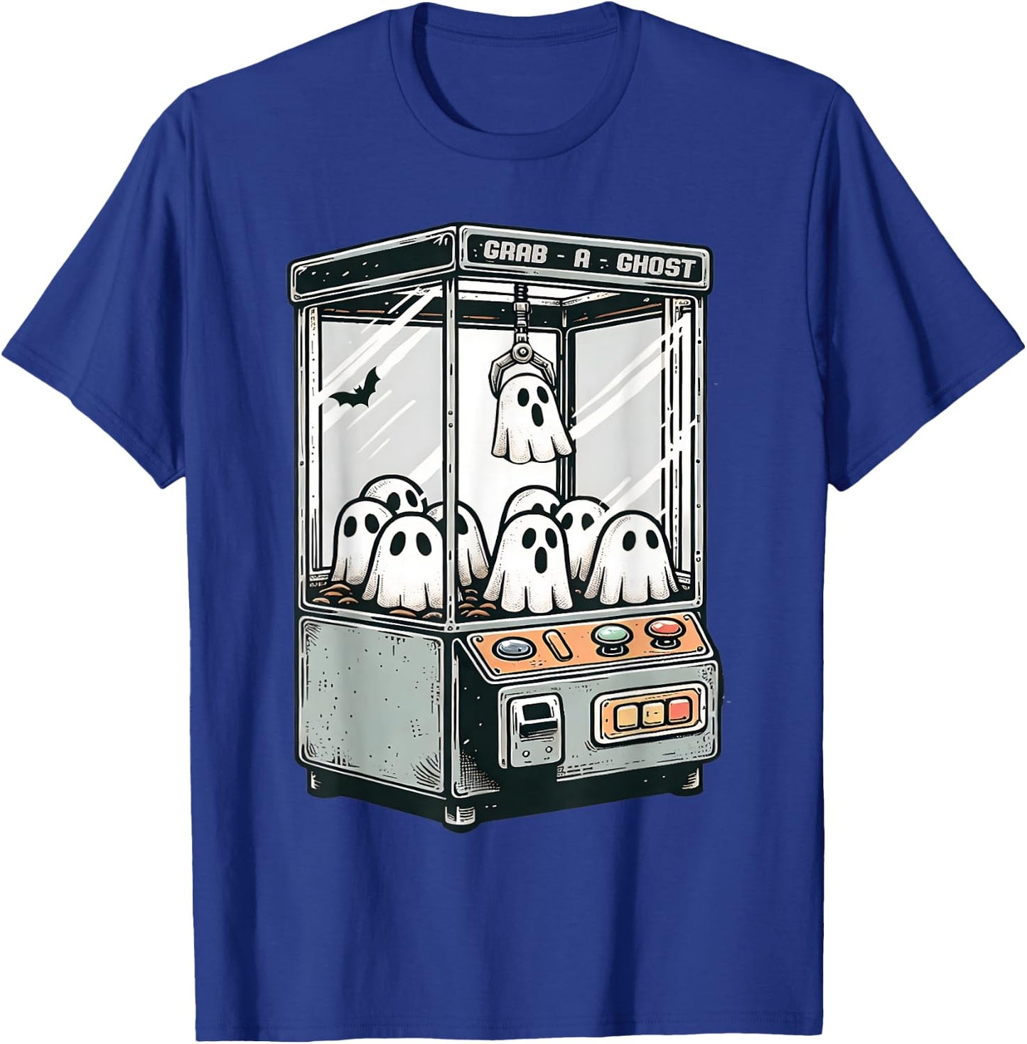 Grab A Ghost Claw Machine Arcade Funny Halloween Kid Toddler T-Shirt - T-Shirt | Royal