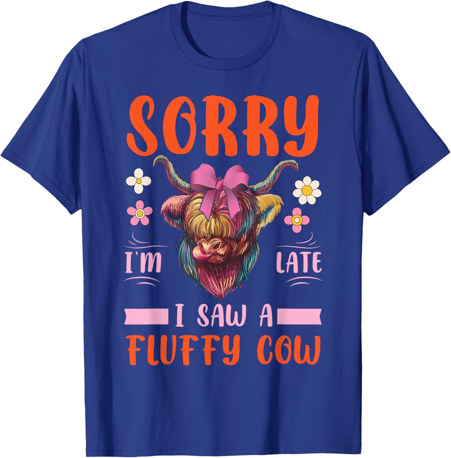 Highland Cow T-Shirt - T-Shirt | Royal