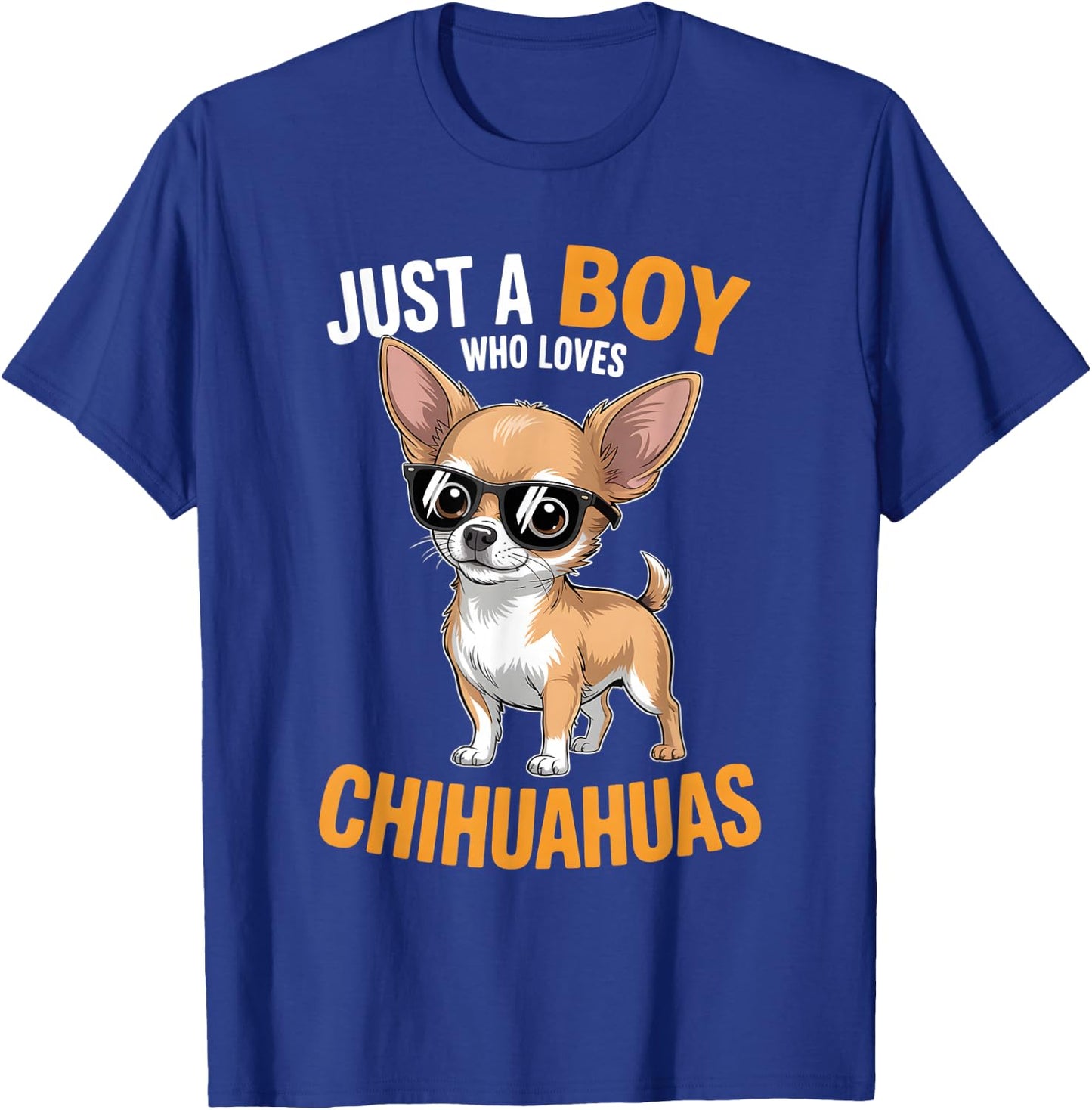 Boys Chihuahua T-Shirt - T-Shirt | Royal