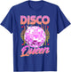Disco Queen Retro 70s 80s Dance Party Mirror Ball Dancer , black, S T-Shirt - T-Shirt | Royal