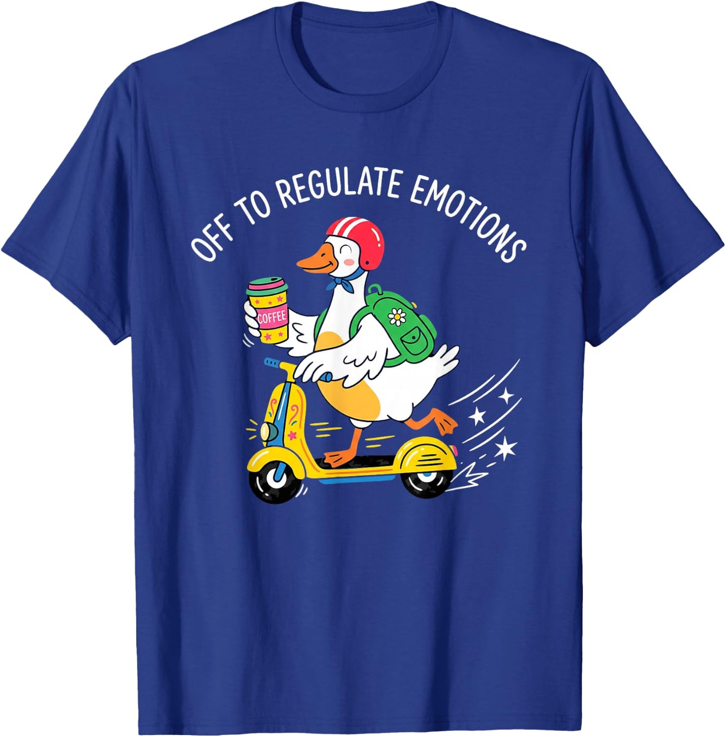 Funny Goose Psychologist T-Shirt - T-Shirt | Royal