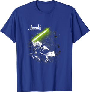 Kids Starwars Yoda Jedi Master , Black, 2 T-Shirt - T-Shirt | Royal