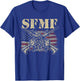 SFMF Military Slang Patriotic American Flag Veteran Gift Men T-Shirt - T-Shirt | Royal