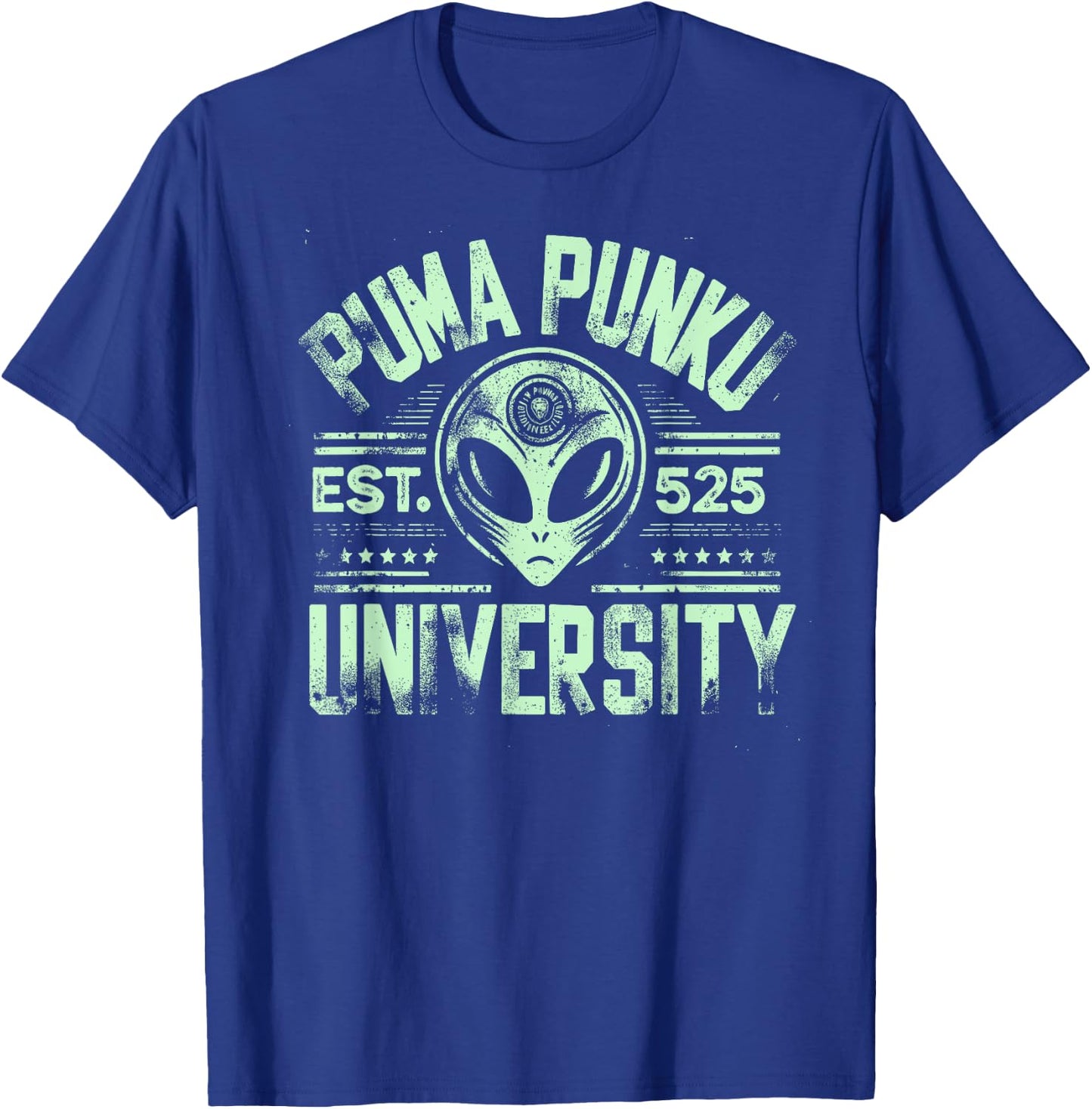 Puma Punku University, Ancient Astronaut Theorist Alien T-Shirt - T-Shirt | Royal
