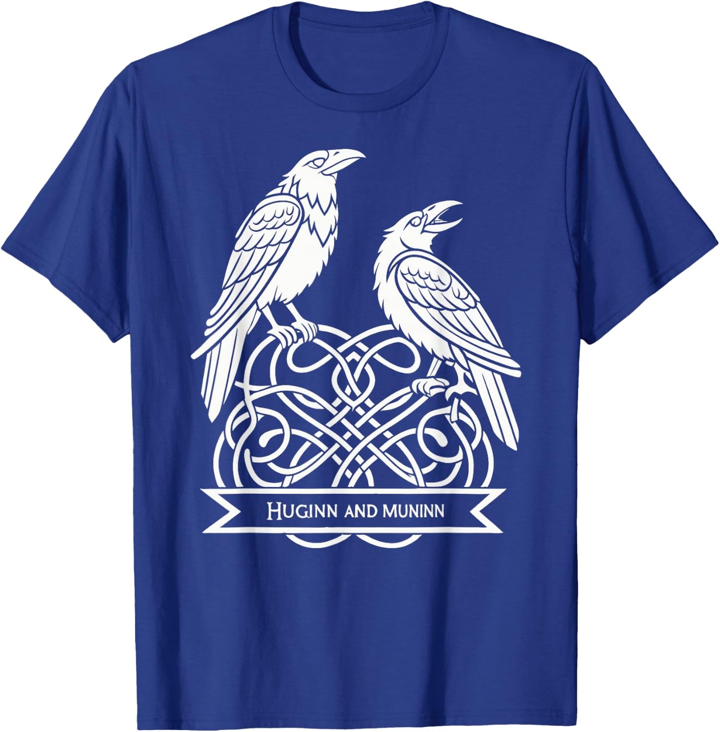 Huginn & Muninn Viking Raven – Celtic Norse Mythology T-Shirt - T-Shirt | Royal