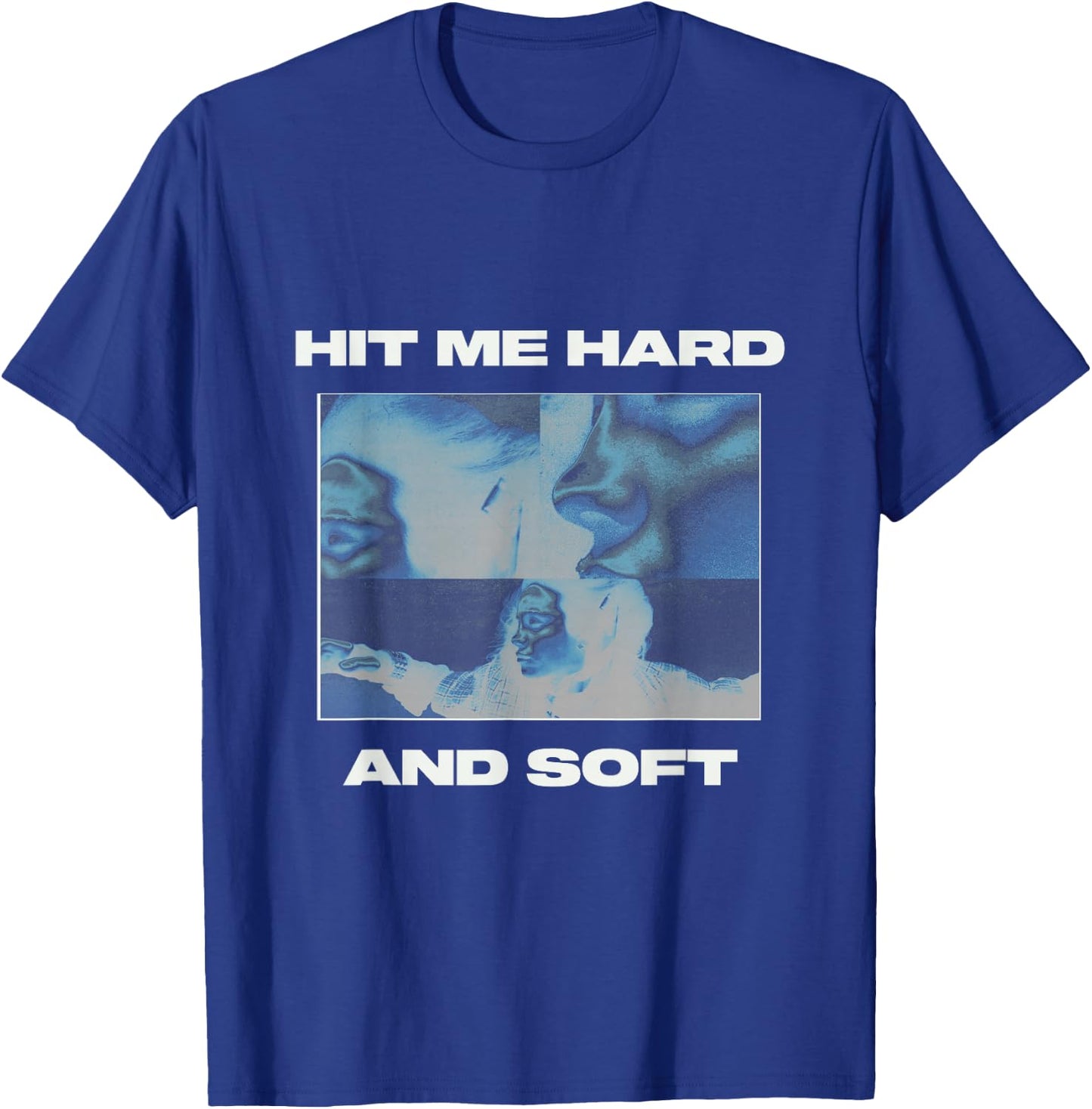 Billie Eilish Hit Me Hard and Soft Inverted Red T-Shirt - T-Shirt | Royal
