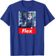 Seinfeld Newman Flex Photo Funny 90's TV Show T-Shirt - T-Shirt | Royal