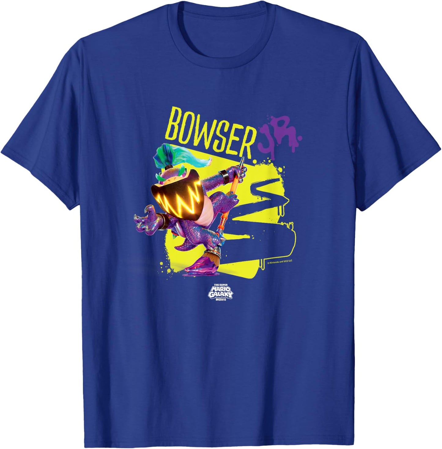 The Super Mario Galaxy Movie Wonder Bowser Jr. Power T-Shirt - T-Shirt | Royal