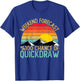 Weekend Forecast Quickdraw Shirts Funny Retro Quickdraw T-Shirt - T-Shirt | Royal