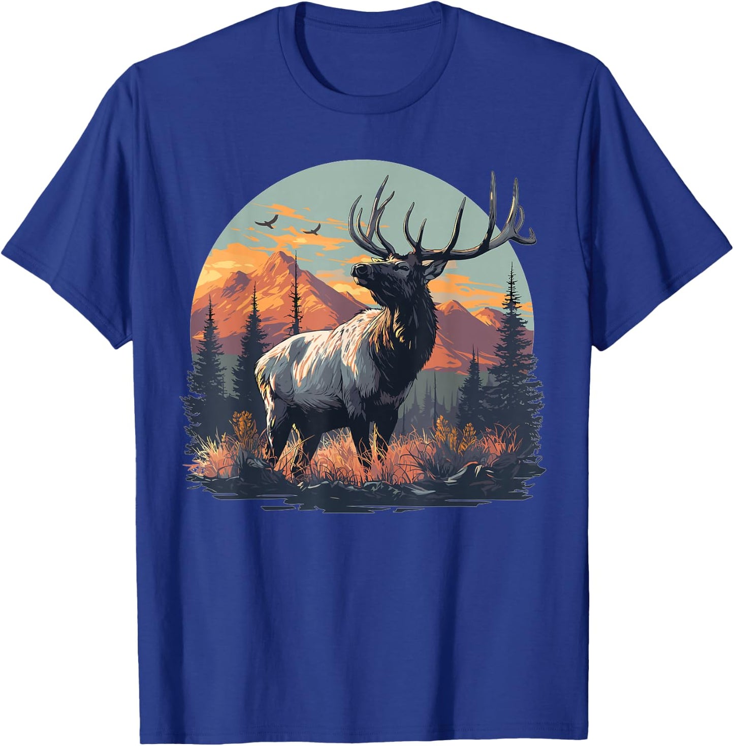 Elks Elk T-Shirt - T-Shirt | Royal