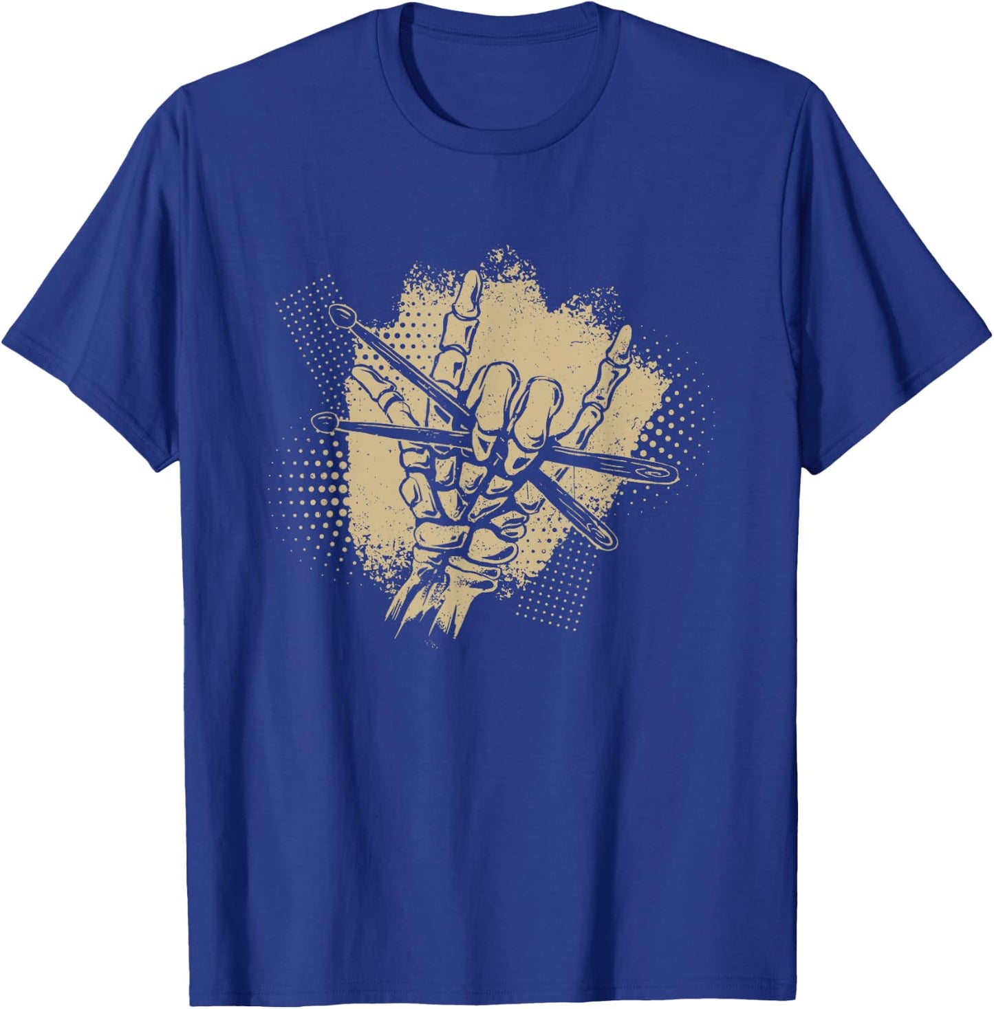 Schlagzeug Drums Drumming Schlagzeuger T-Shirt - T-Shirt | Royal