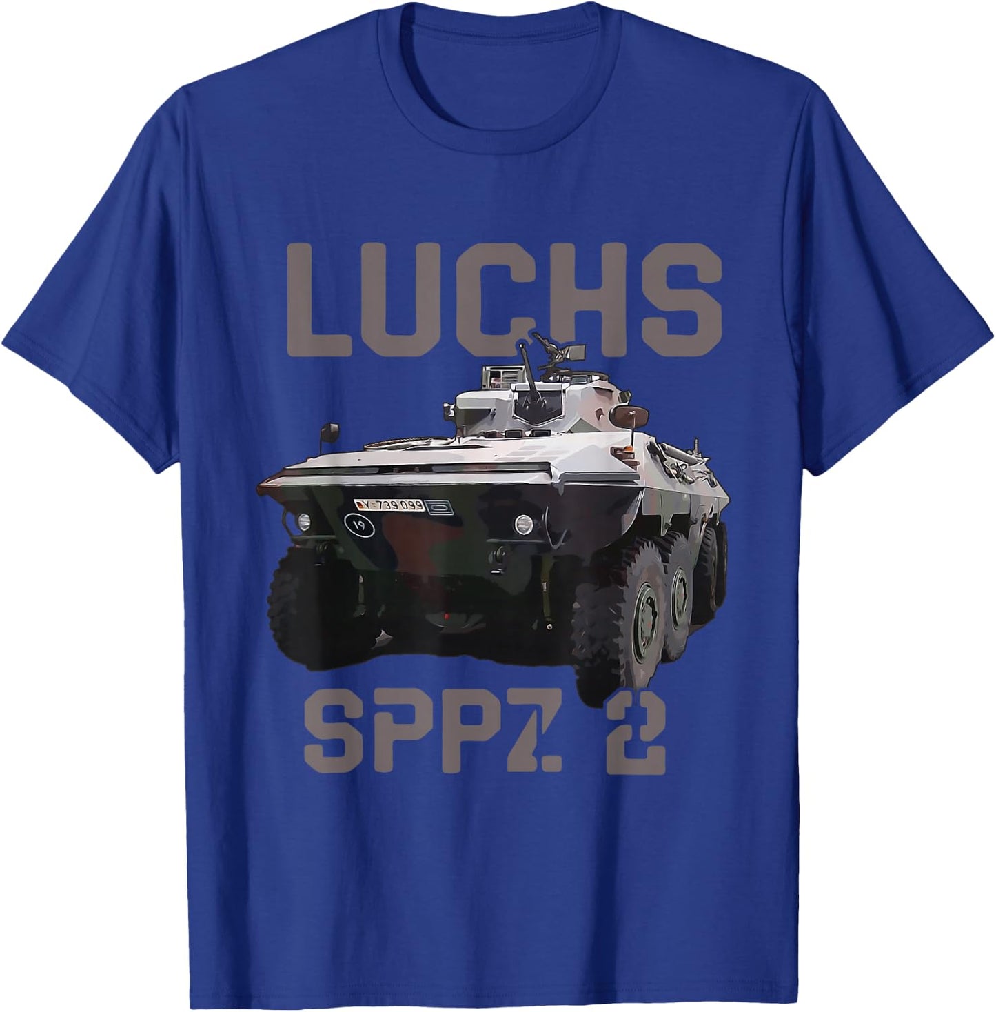Spähpanzer Luchs Deutsches Aufklärungsfahrzeug T-Shirt - T-Shirt | Royal