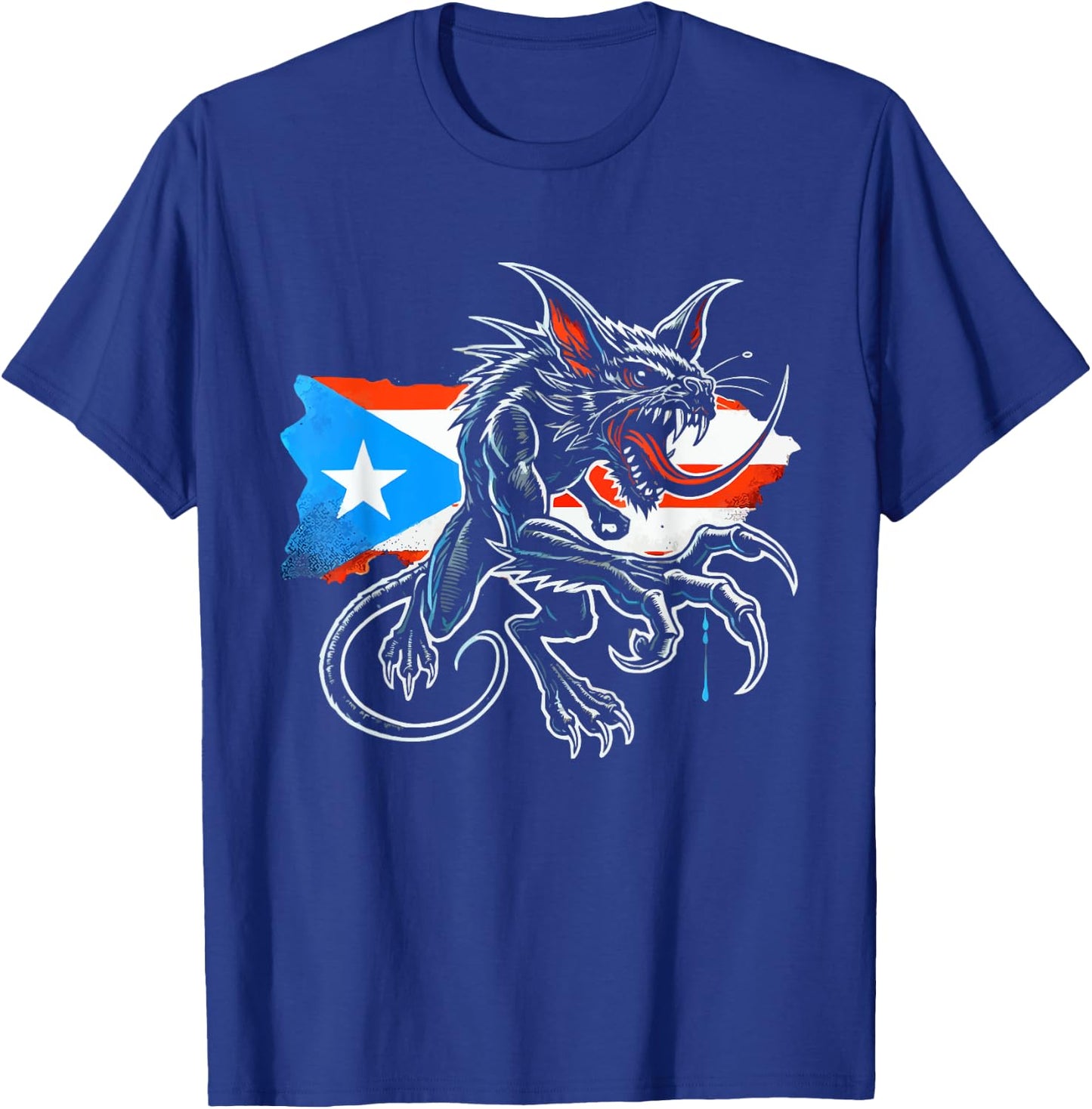 Chupacabra Legendary Creature Mythical Beast Cryptozoology T-Shirt - T-Shirt | Royal