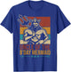 Uncle Of The Birthday Mermaid Party Outfit Vintage Merman T-Shirt - T-Shirt | Royal