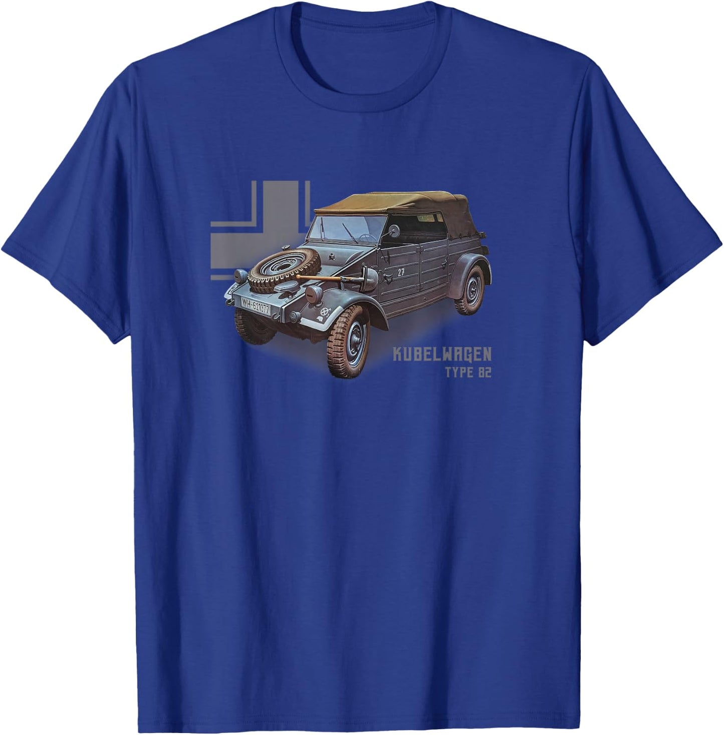 Kubelwagen Type 82 a legend of WW2 T-Shirt - T-Shirt | Royal