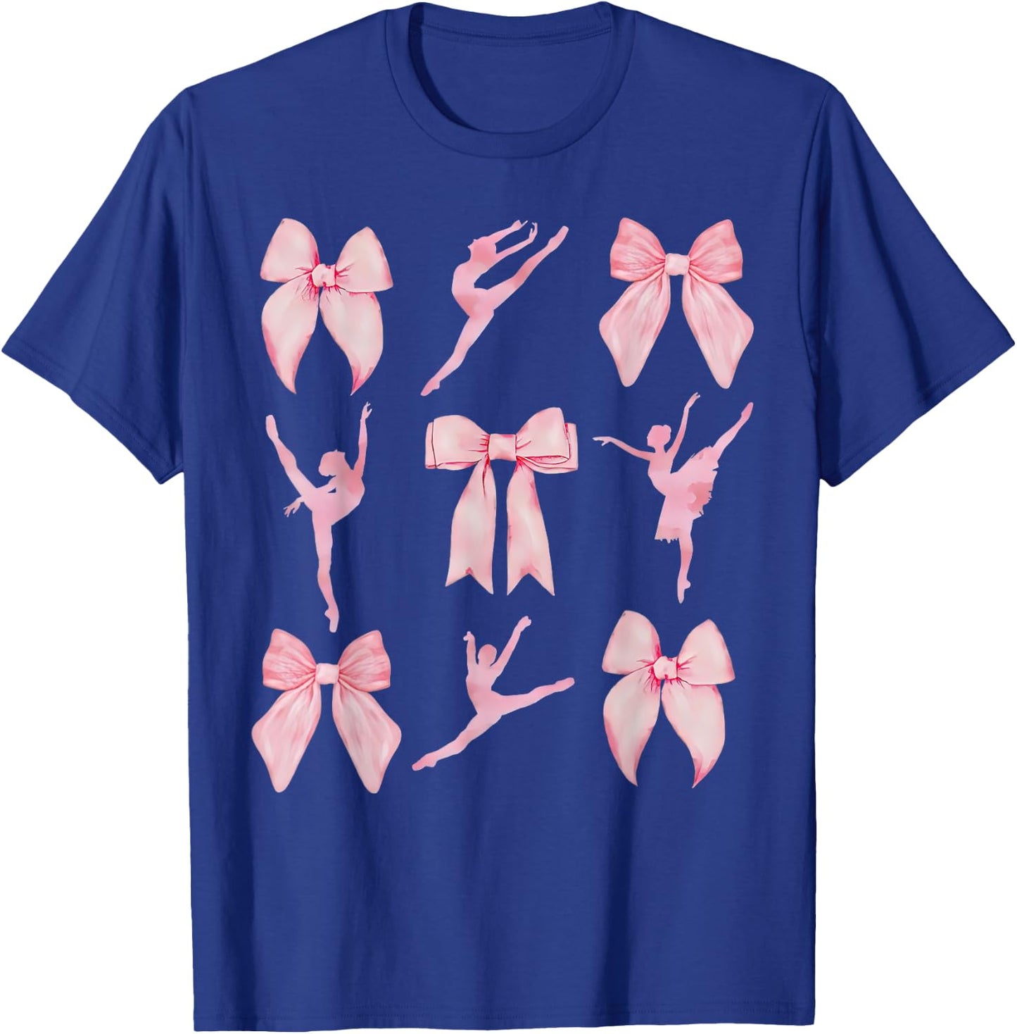 Coquette Bow Ballet Dance Teacher Coquette Women Dancing T-Shirt - T-Shirt | Royal