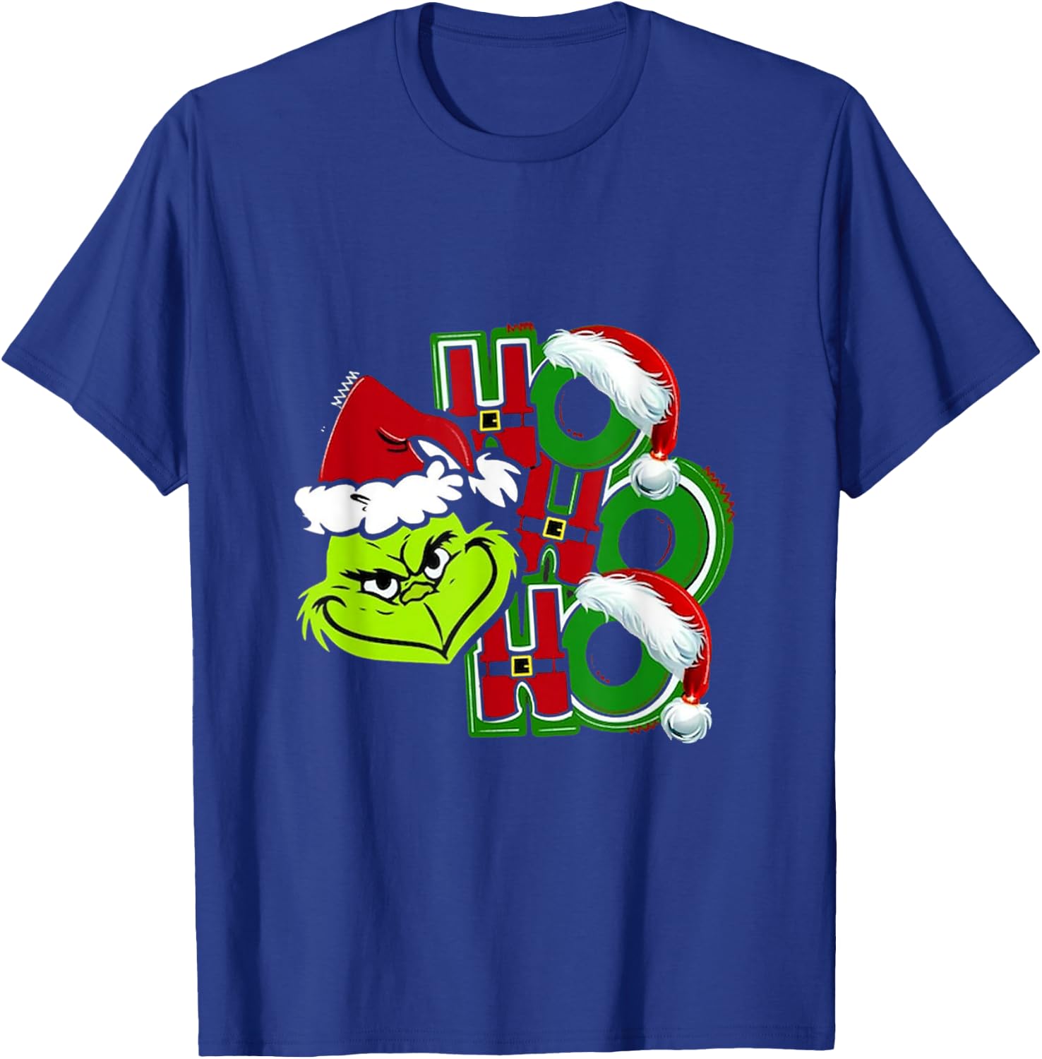Costume Arts Hohoho 2021 Christmas Funny Cute T-Shirt - T-Shirt | Royal
