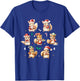 Squirrels Christmas Funny Squirrel Lover Animal Lover T-Shirt - T-Shirt | Royal