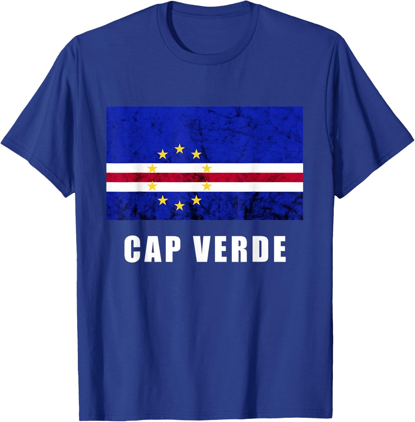 Kap Verde Flagge Cap Verde Stars Kap Verde Island Pride T-Shirt - T-Shirt | Royal