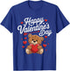 Happy Valentines Day Shirts Women Cute Valentine T-Shirt - T-Shirt | Royal