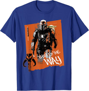Star Wars: The Mandalorian and Grogu Movie This is the Way T-Shirt - T-Shirt | Royal