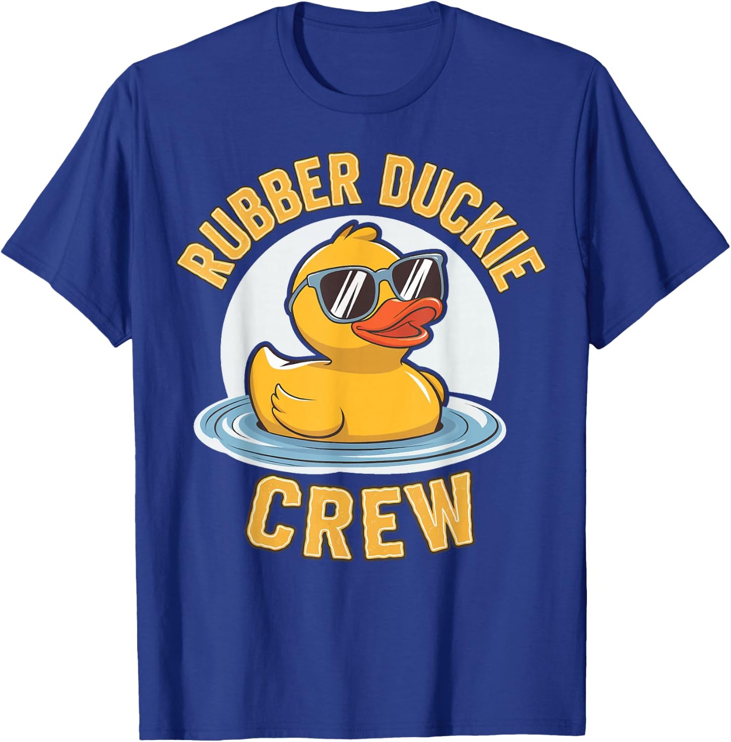 Rubber Duckie Crew T-Shirt - T-Shirt | Royal