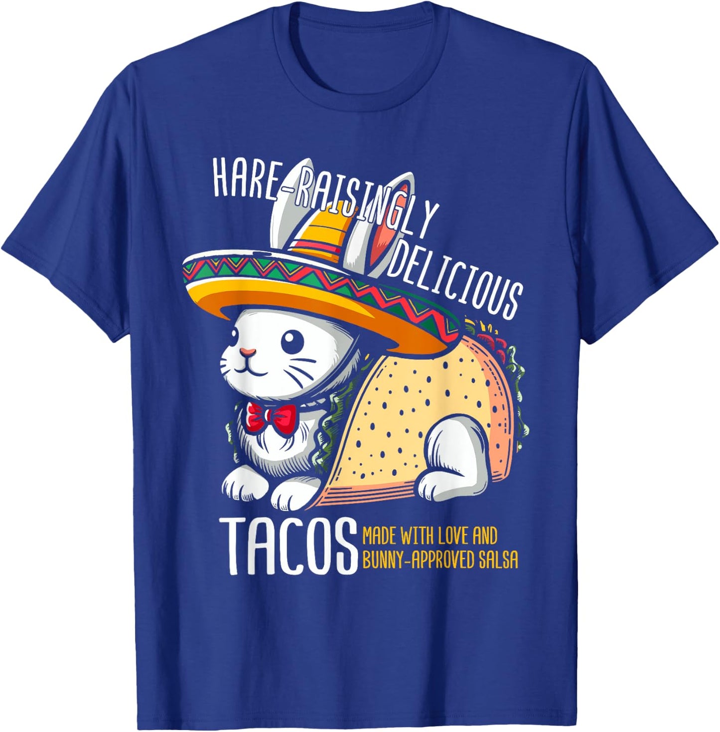 Taco Bunny Taco Rabbit T-Shirt - T-Shirt | Royal
