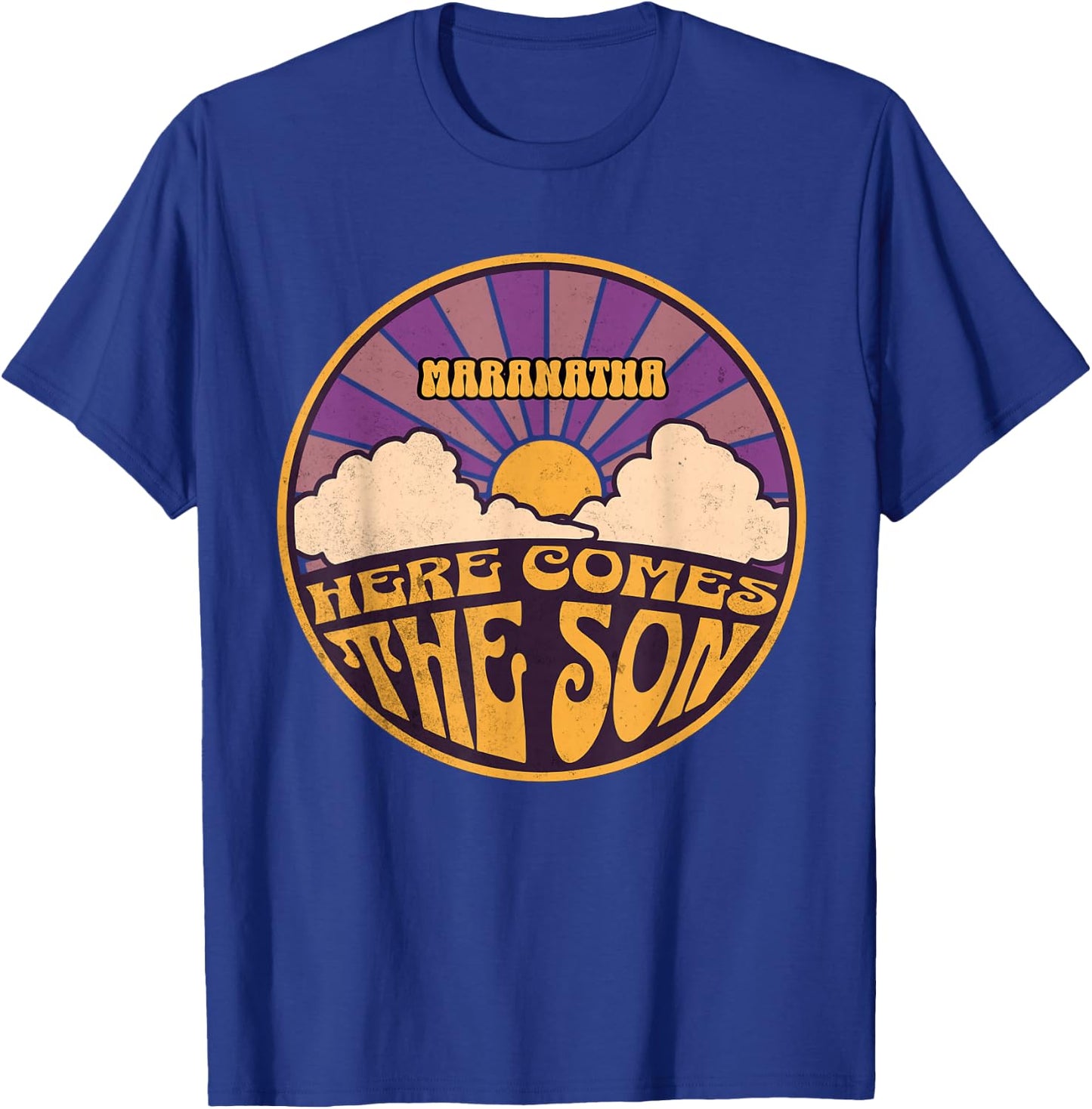 Maranatha: Hier kommt der Sohn Jesus, Revolution, Menschen, Ostern T-Shirt - T-Shirt | Royal