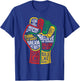 Black History Month Juneteenth 1865 Dream Like Leaders Black T-Shirt - T-Shirt | Royal
