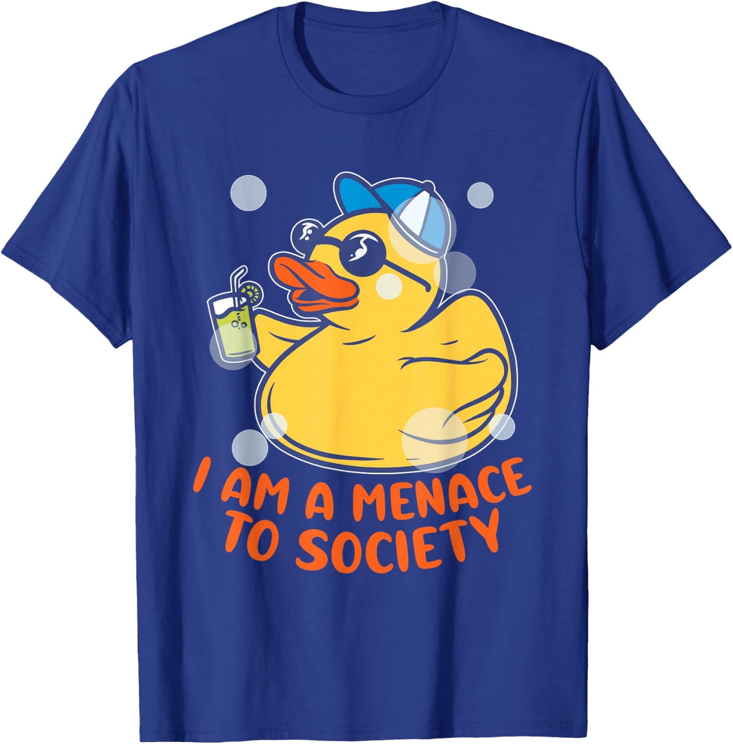 Yellow Rubber Duckie Duckling Rubber Duck Rubber Ducky Funny T-Shirt - T-Shirt | Royal