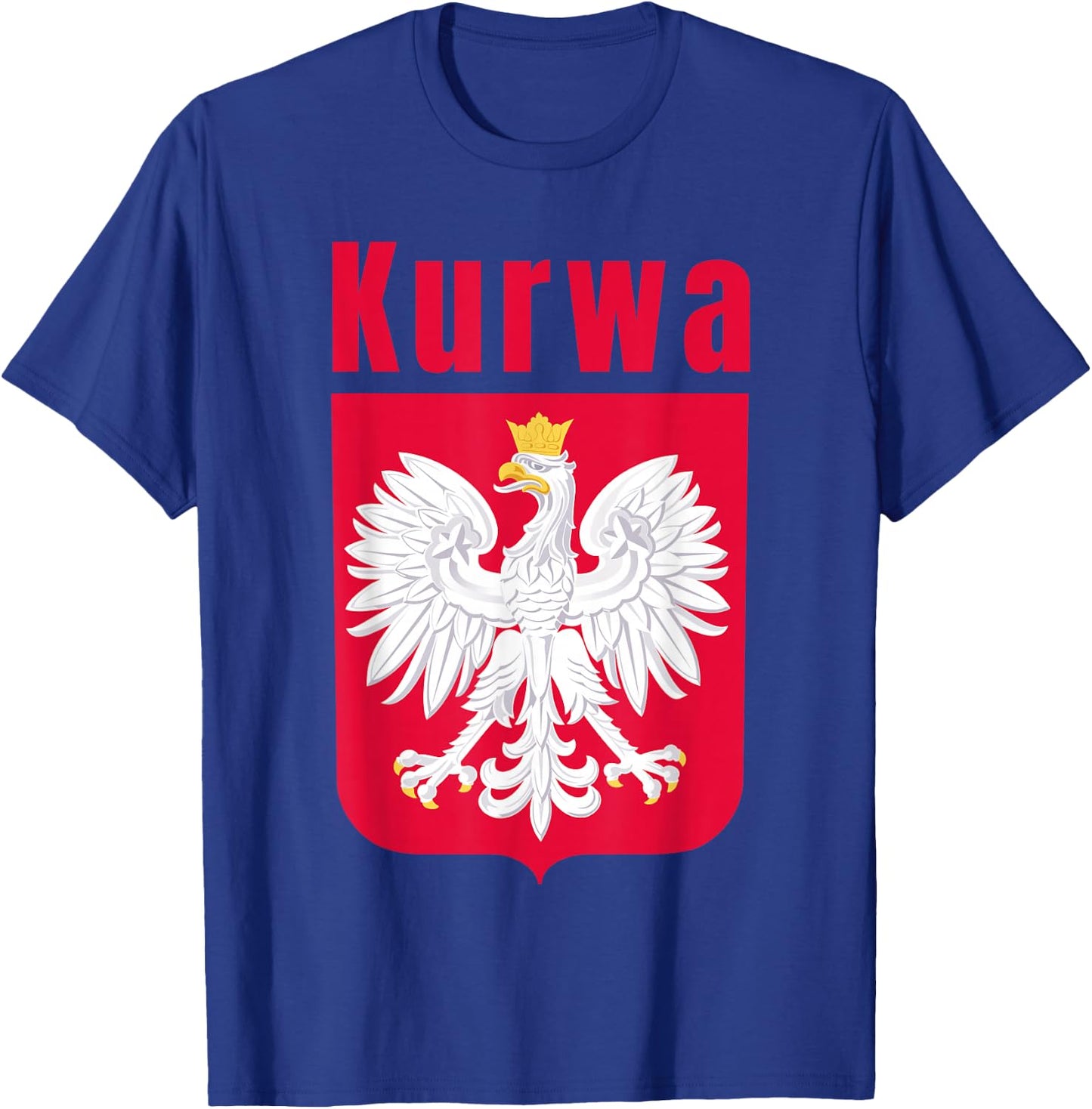 Poland For Gift Poland Poland Warsaw Flag , Black, S T-Shirt - T-Shirt | Royal