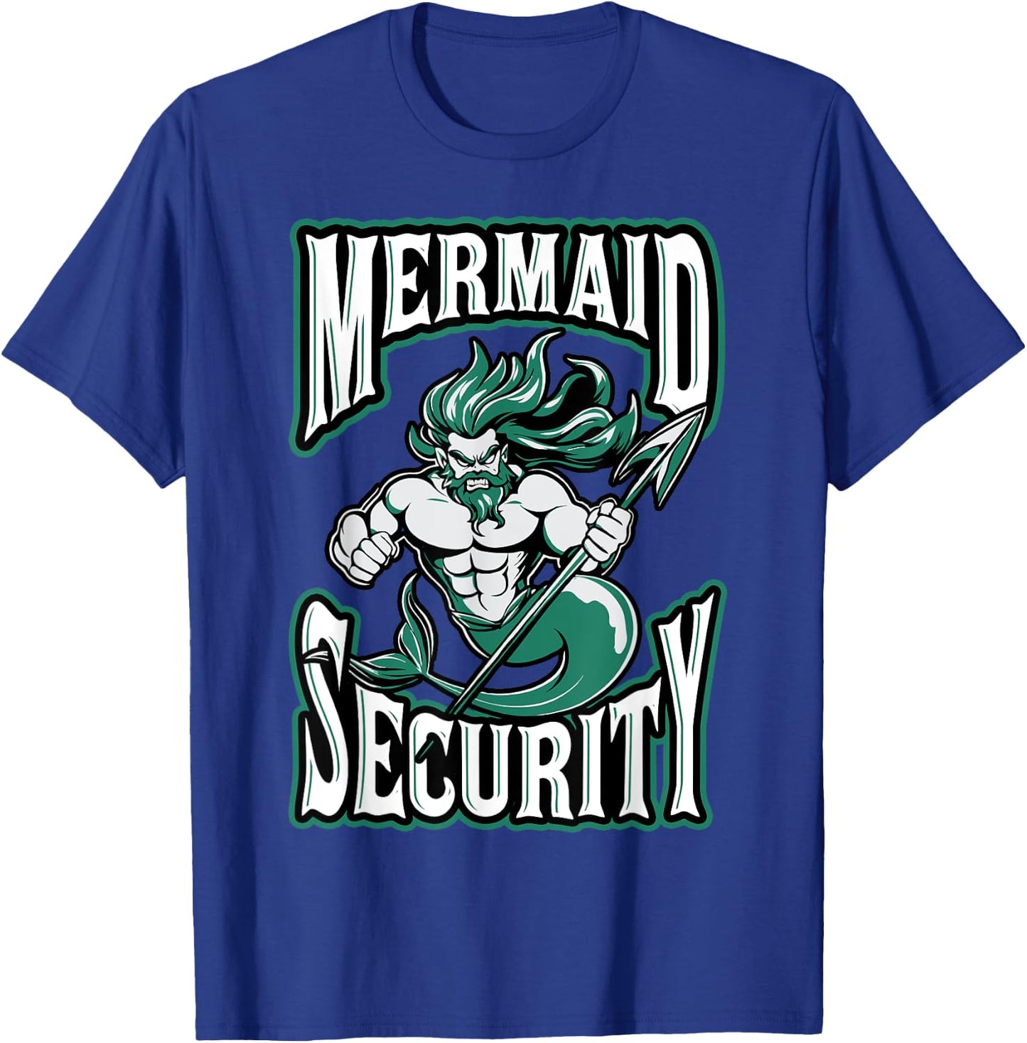 Mermaid Security T-Shirt - T-Shirt | Royal