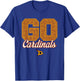 Davison Cardinals Logo GO! School Pride HS T-Shirt - T-Shirt | Royal
