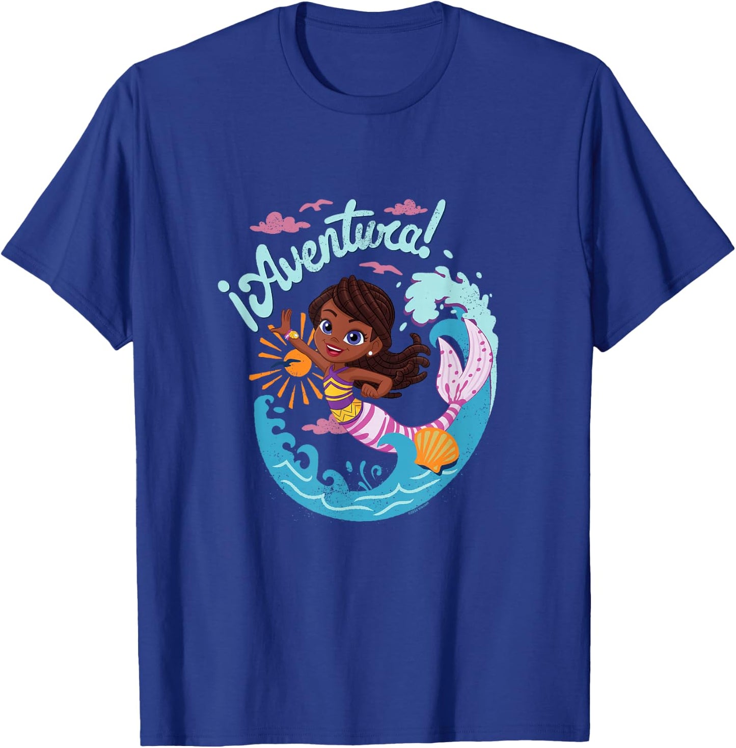 Santiago of the Seas ¡Aventura! Mermaid Lorelai Shot Vintage T-Shirt - T-Shirt | Royal